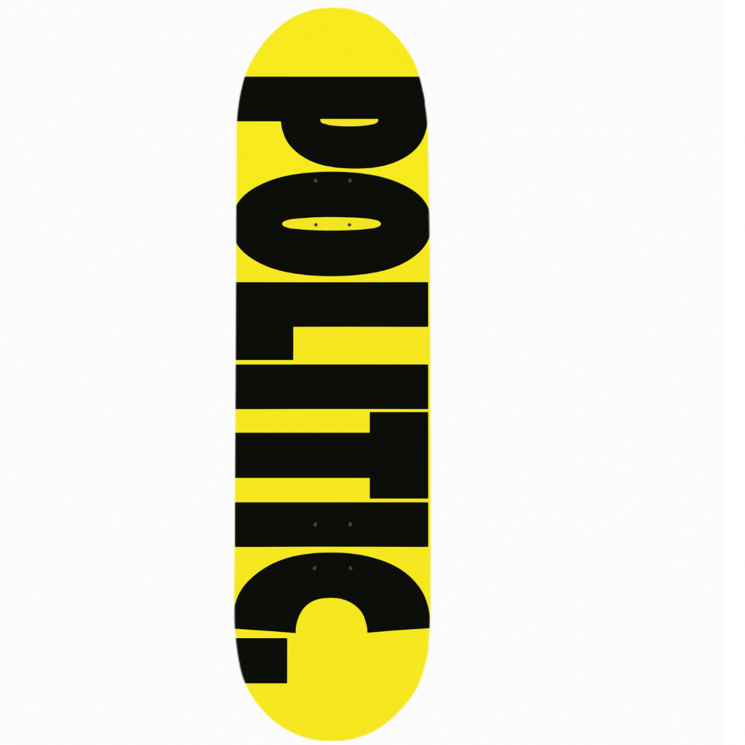 Politic Team “Bold” 8.75” Deck